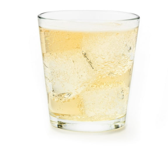 Libbey 15769 Restaurant Basics Stacking Double Old Fashioned Glasses, 12 oz, Clear Drinking Glasses Set of 12, Modern Rock Glass Set for Cocktails and more