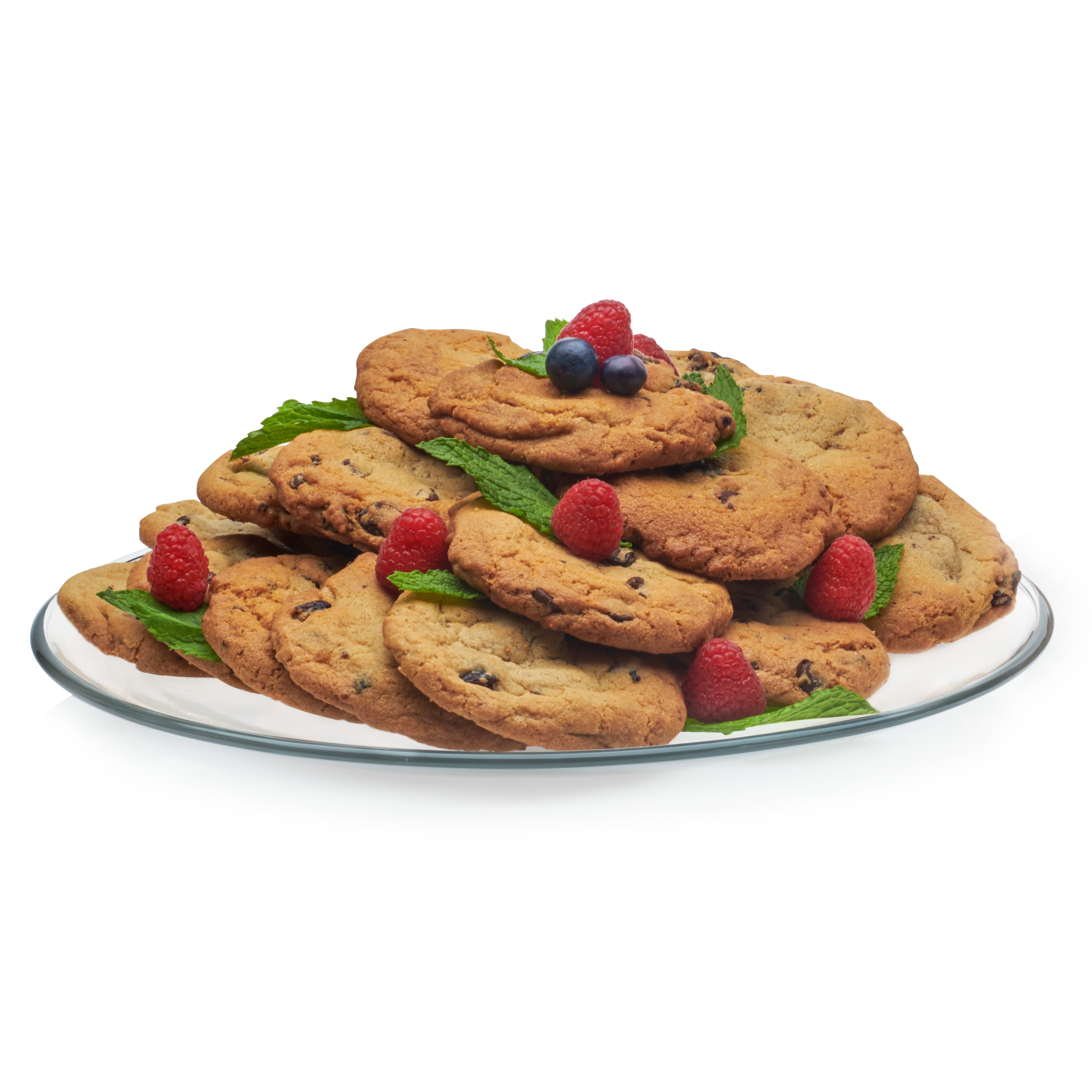 Libbey Selene Glass Serving Platters, 12.9inch, Set of 2