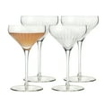 thumbnail image 1 of Libbey Signature Greenwich Coupe Cocktail Glasses Set of 4, Dishwasher Safe 8 Oz Coupe Wine Glasses, Stemmed Cocktail Glasses for Weddings, Birthdays, 1 of 6