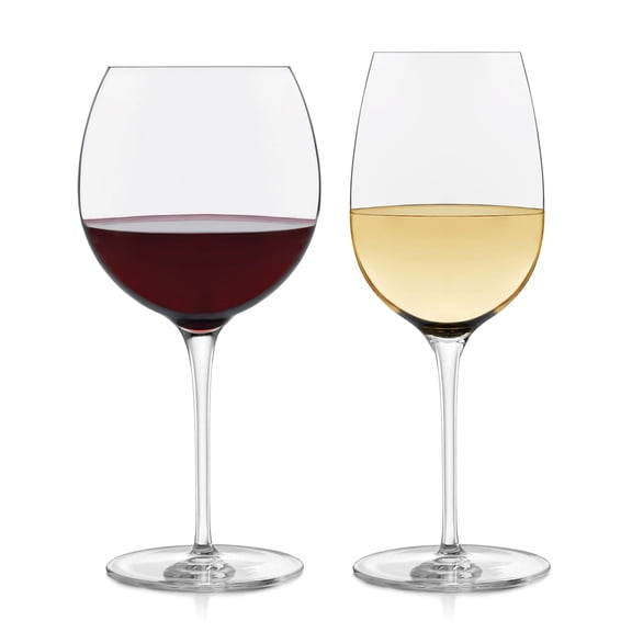 Libbey Signature Kentfield 12-Piece Wine Glass Party Set for Red and White Wines