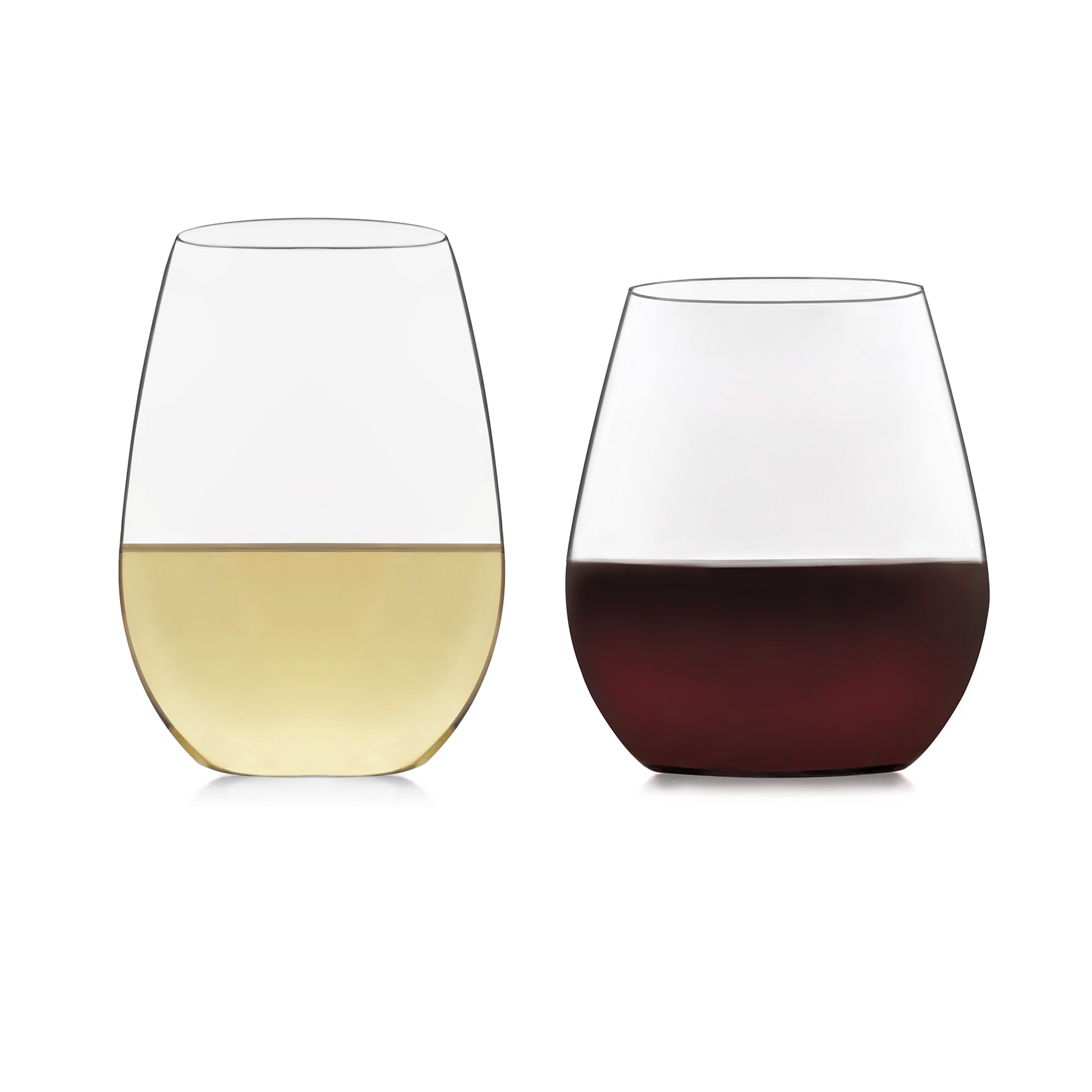 Libbey Signature Clear Stemless 12-Piece Wine Glass Set