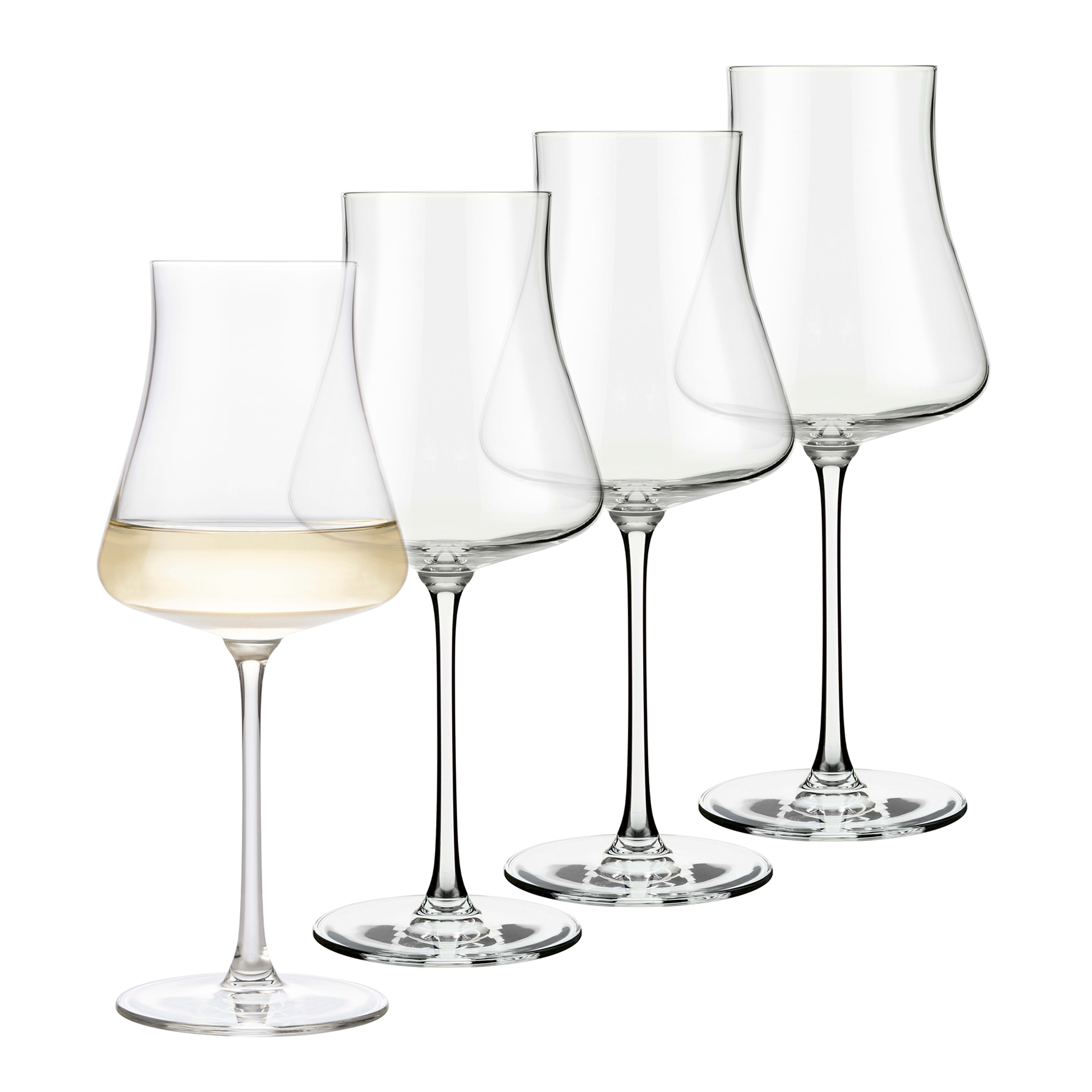 Libbey Signature Stratford All Purpose Wine Glasses Set of 4, 16 oz