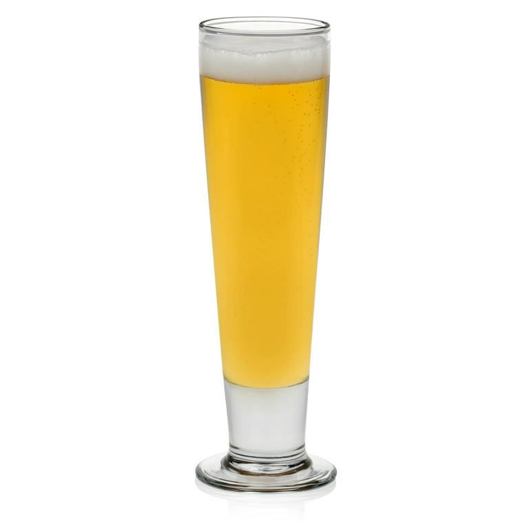 Glaver's Premium Pilsner 19 Oz Beer Glasses Set Of 4 Pint Glasses, Tall  Designed European Glass Tumb…See more Glaver's Premium Pilsner 19 Oz Beer