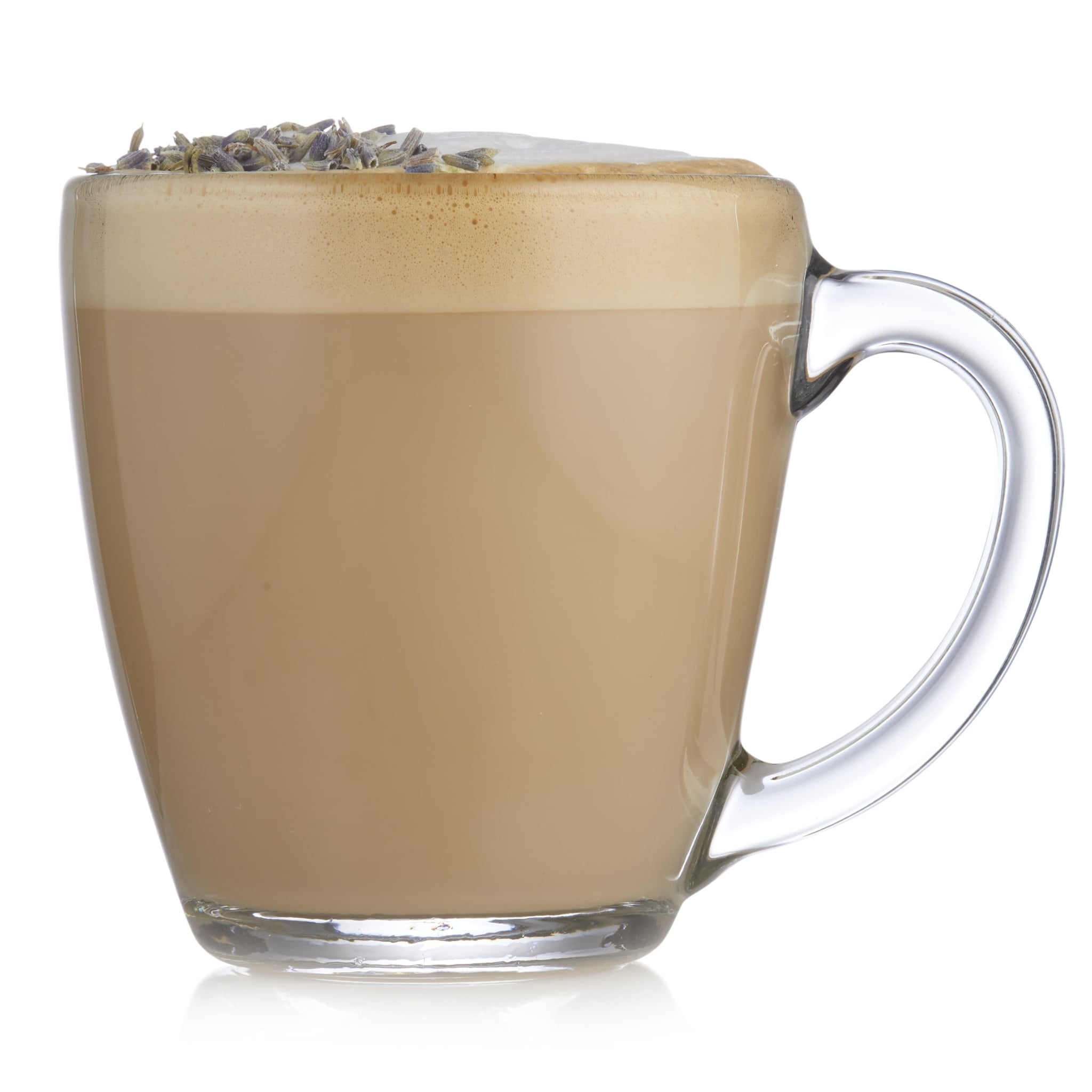 Libbey 15.5 Ounce Clear Glass Tapered Mugs, Set of 8