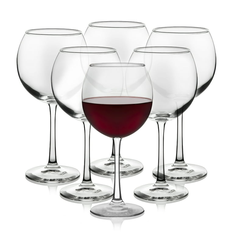 Libbey Lead-Free Vina Red Wine Glasses, 18.25-ounce, Set of Libbey Lead-Free Vina Red Wine Glasses, 18.25-ounce, Set of