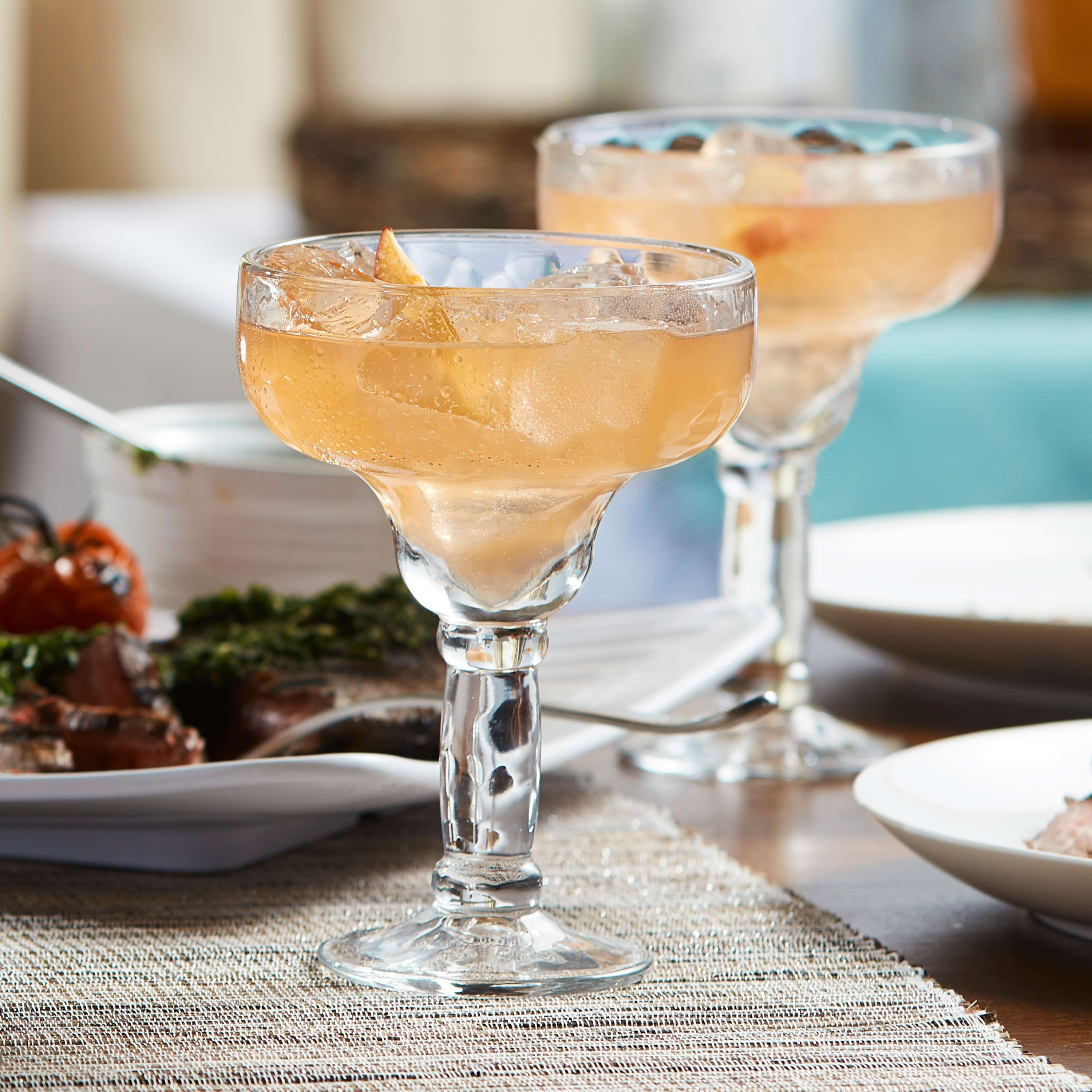 Yucatan Clear Glass Margarita Set of 4