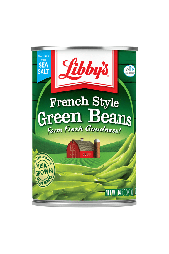 Canned French Style Green Beans, 14.5 oz