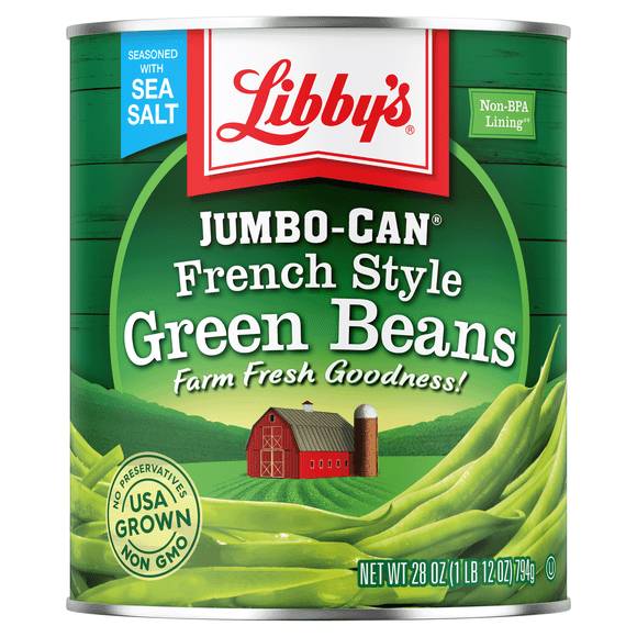 Libby's Canned French Style Green Beans, 28 oz