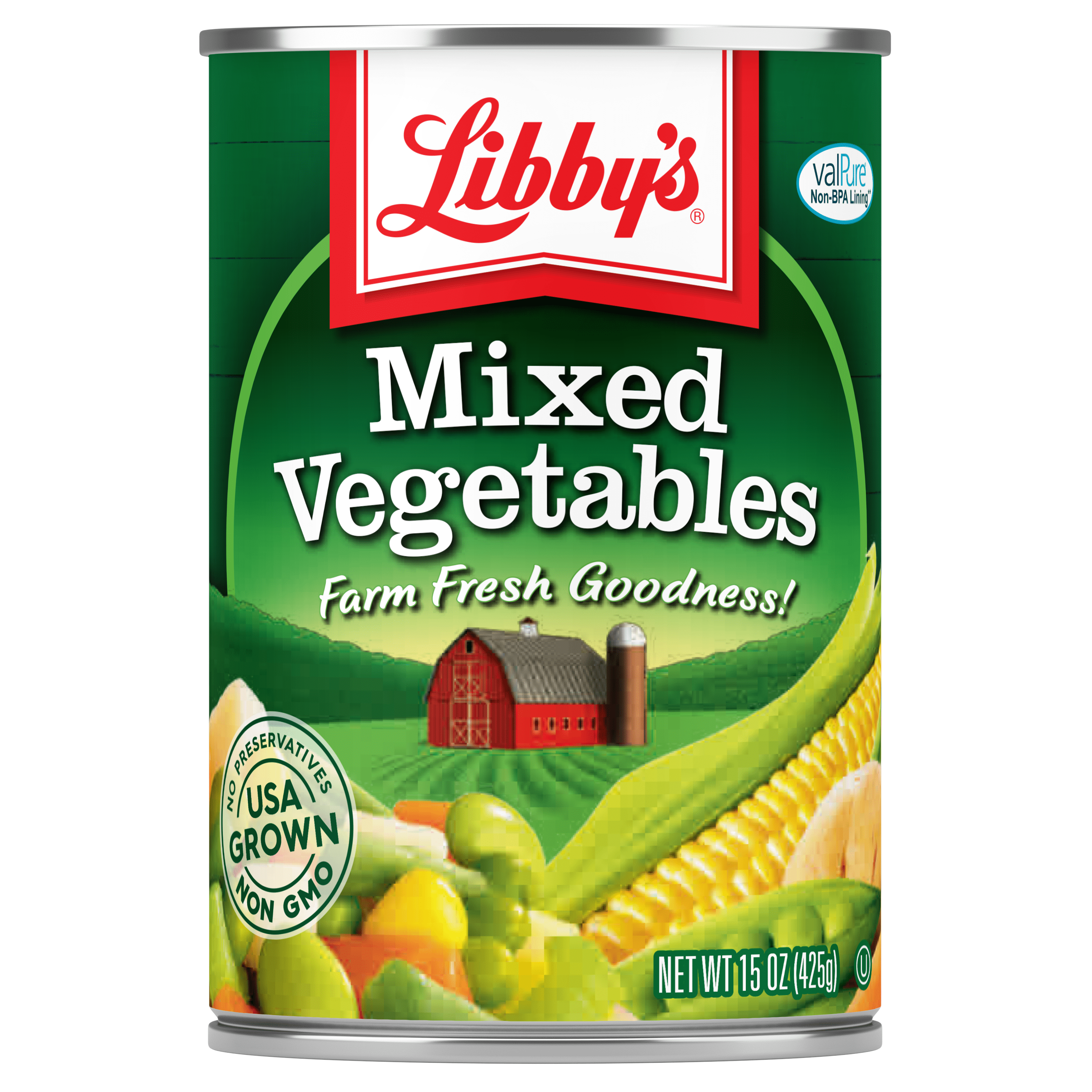 Libby's Canned Mixed Vegetables, 15 oz