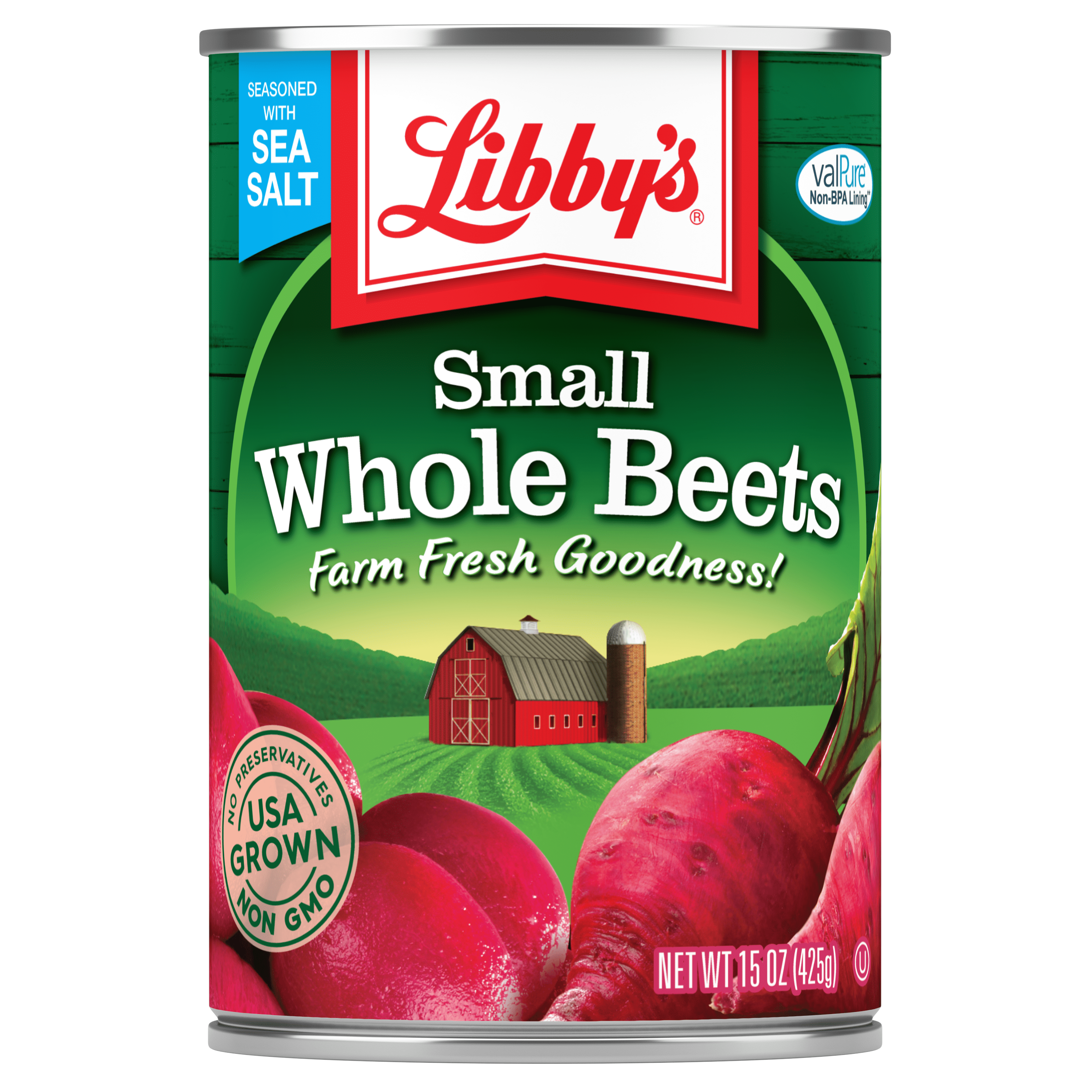 Libby's Canned Whole Beets, 15 oz, Can