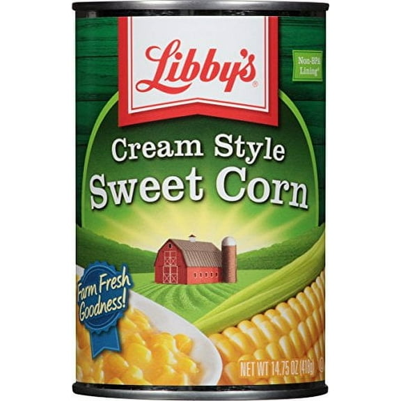 Libby's Corn Libby Fancy Cream, 14.75 oz - Case of 24