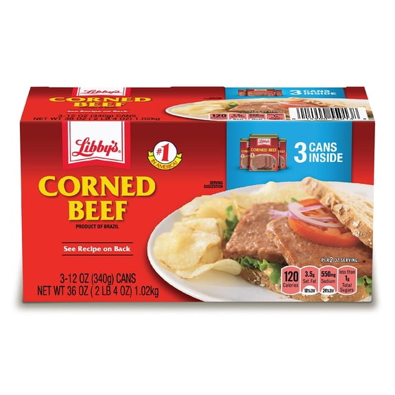 LIBBYS CORNED BEEF 3PK