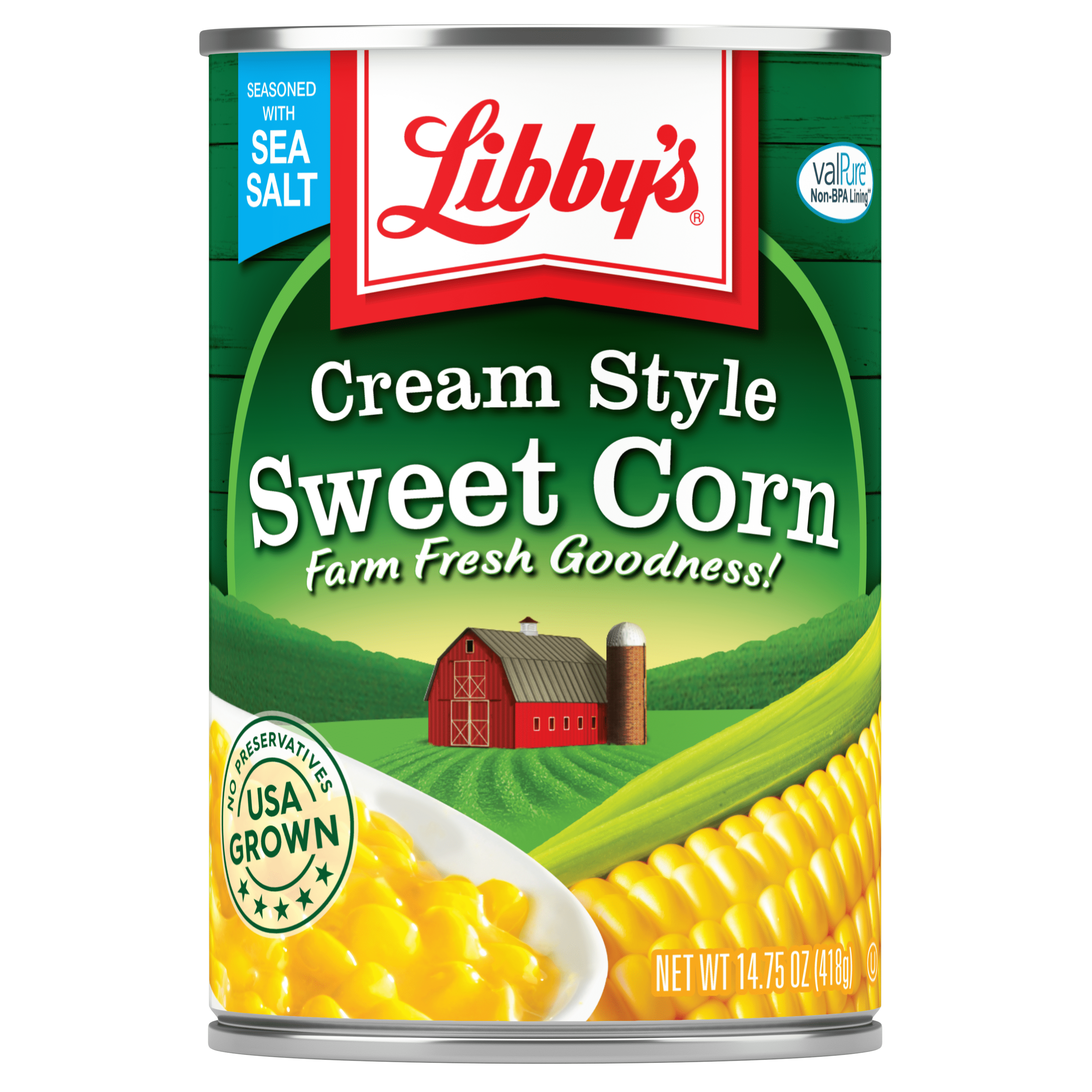 Libby's Cream Style Sweet Corn 14.75 oz. Can