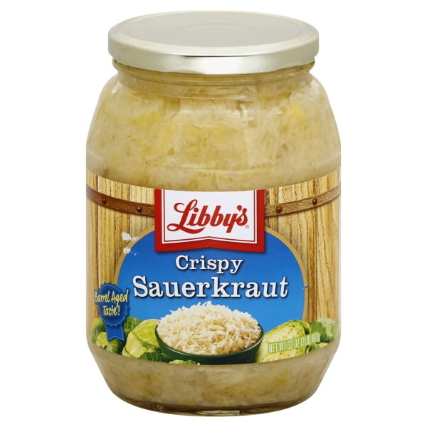 Libby's Crispy Sauerkraut, 32 oz Jar
