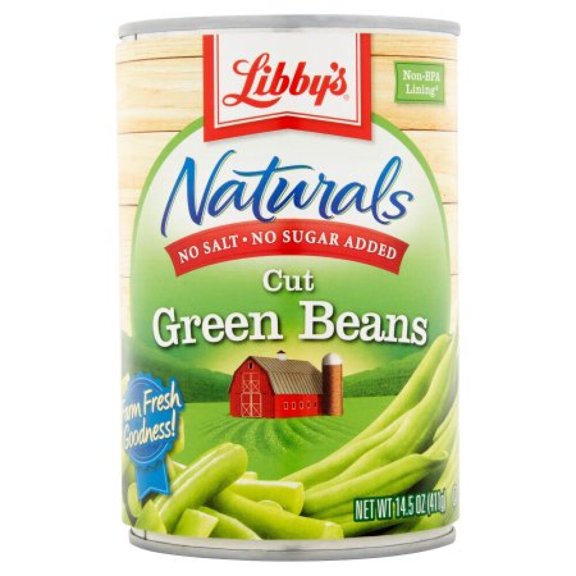 Libby's Green Beans Cut No Salt (Pack of 14)