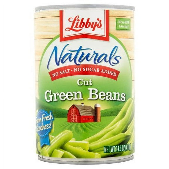 Libby's Green Beans Cut No Salt (Pack of 6)