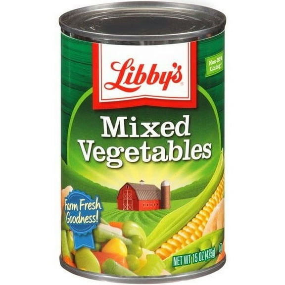 Libby's Mixed Vegetables, 15 Oz (Pack of 12)