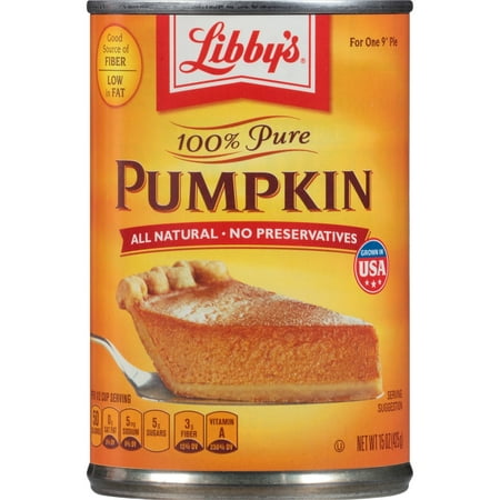 Libby's 100% Pure Pumpkin Pie & Dessert Filling