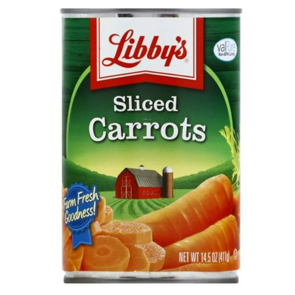 Libby's Sliced Carrots, 14.5-Ounce Cans, Quantity of 2