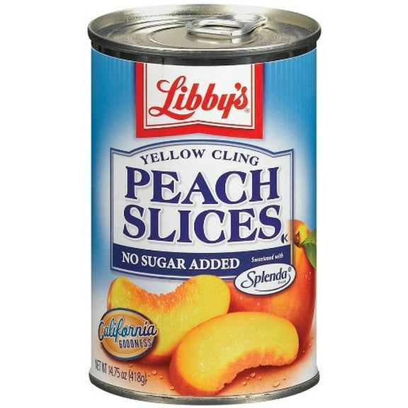 Libby's, Yellow Cling Peach Slices 14.5 oz. (Pack of 12)