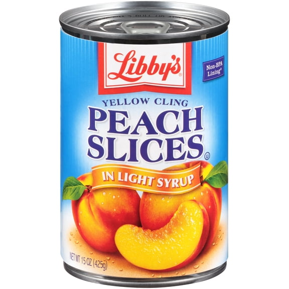 Libby's Yellow Cling Peach Slices in Light Syrup - inactive