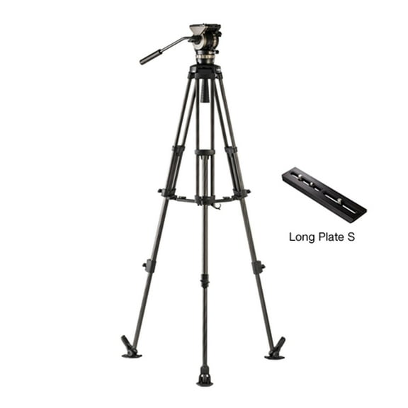 Libec NX-300MC 3-Section Carbon Fiber Tripod with NH30 Head and Mid-Level Spreader