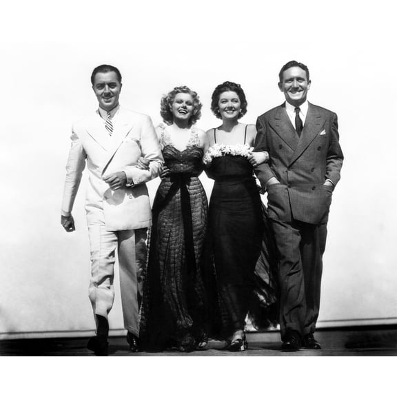 Libeled Lady William Powell Jean Harlow Myrna Loy Spencer Tracy 1936 Photo Print (28 x 22)