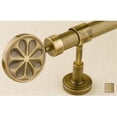 thumbnail image 1 of Liber 1134 Curtain Rod Set - 1.25 in. - Antique Brass - 63 in., 1 of 1