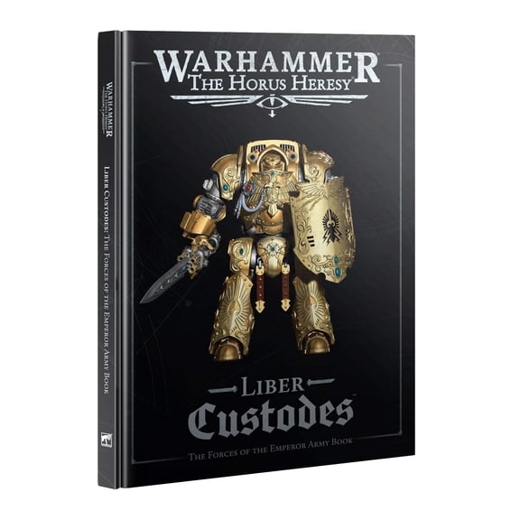 Liber Custodes Codex Horus Heresy Book Warhammer 30K