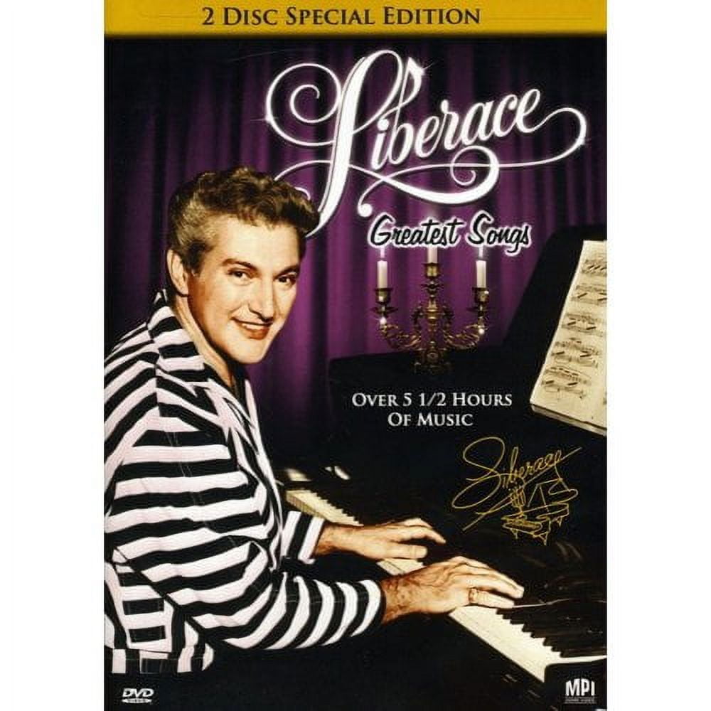 Liberace Greatest Songs DVD 2009 2 Disc Special Edition NEW