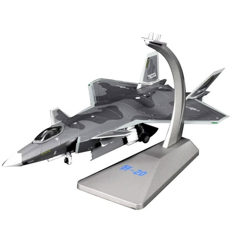 Liberation Army Air Force Chengdu J-20 Model Airplane for Aviation Display Precision 1:72 Scale Alloy Replica