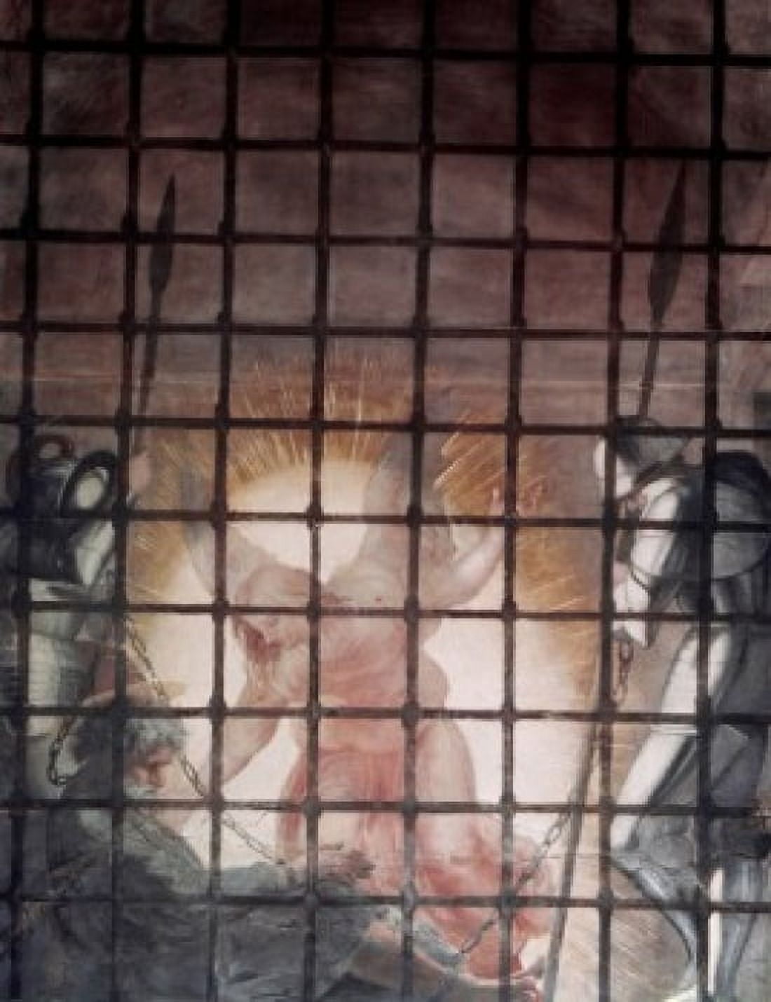 Liberation of Saint Peter - Detail by Raphael (1483-1520 ) Italy Rome Vatican Palace Stanza DEliodoro Canvas Art - Raphael (18 x 24)