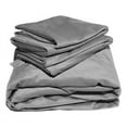 thumbnail image 1 of Liberator Fascinator Liquid Velvet Sheets-Q Grey, 1 of 5