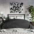thumbnail image 1 of Liberator Fascinator Throw - Moisture-Proof Sensual Blanket - King Size, Microvelvet Black, 1 of 7