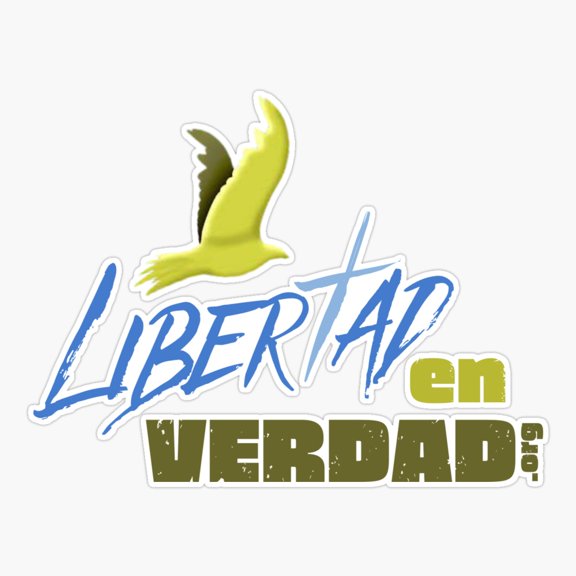 Libertad en Verdad Logo Sticker