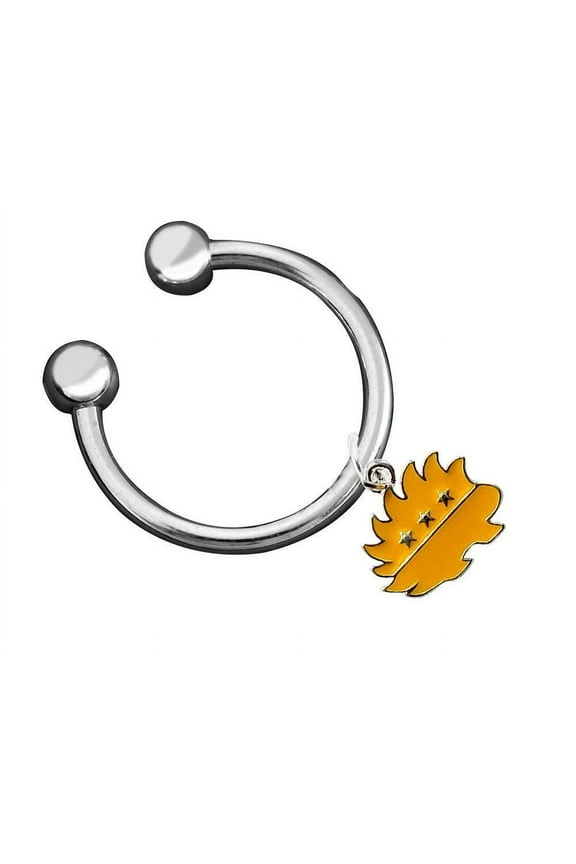 Libertarian Gold Porcupine Keychain, 25 Pack