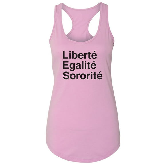 Liberte Egalite Sororite Racerback Tank