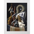 thumbnail image 1 of Liberti, Juan Carlos 14x18 White Modern Wood Framed Museum Art Print Titled - Concierto Barroco, 1 of 4