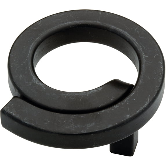 Liberty 2" Iron Craft Swirl Knob, Available in Multiple Colors