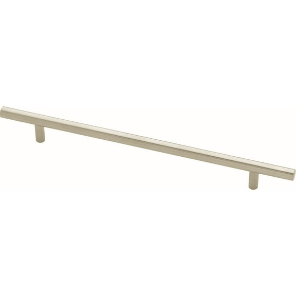 Liberty 224mm Steel Bar Cabinet Pull, Stainless Steel