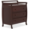 thumbnail image 1 of Liberty 3-Drawer Changing Table with Pad, Espresso, 1 of 13