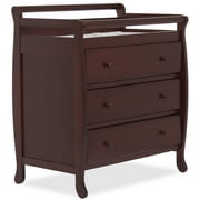 Liberty 3-Drawer Changing Table with Pad, Espresso