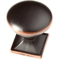 thumbnail image 1 of Liberty 32mm Round Knob with Square Base, Available in Multiple Colors, 1 of 5