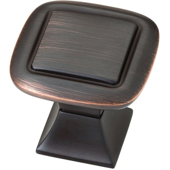 Liberty 32mm Square Knob with Square Base, Available in Multiple Colors