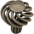 thumbnail image 1 of Liberty 33mm Small Wire Swirl Knob with Flat Top, Available in Multiple Colors, 1 of 3