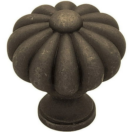 Liberty 35mm Large Pumpkin Knob, Available in Multiple Colors