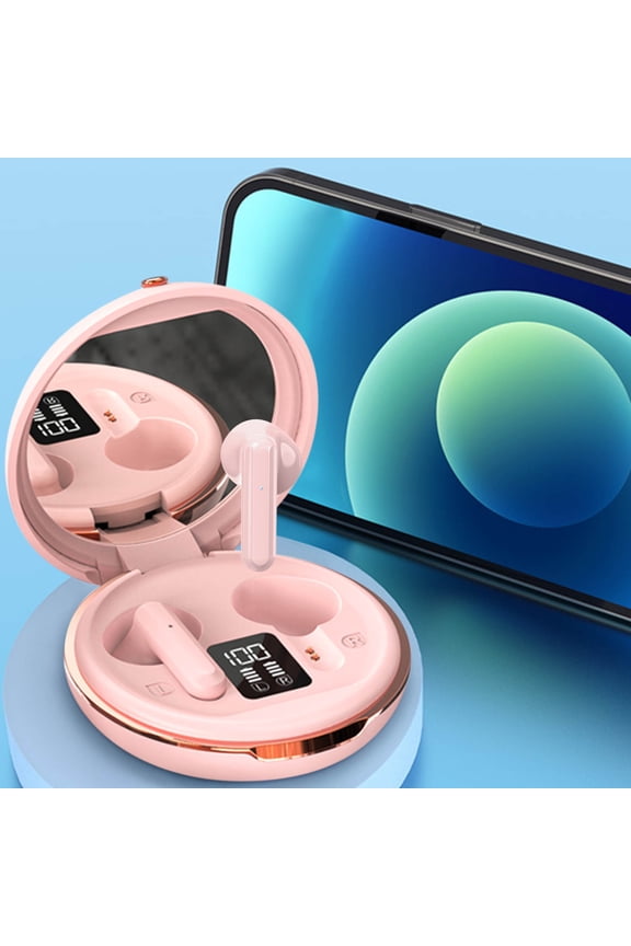 Liberty 4 Pro by Ruroz, Noise Cancelling Wireless Earbuds, 7-Sensor and Real-Time Adaptive Noise Cancelling, 2é‘´?Faster Charging, Studio-Level Hi-Fi Music, Clear Calls with 6 Mics and AI - Pink