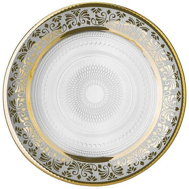 Liberty 8 Inch Dessert Plates in a Gift Box Glass Plate Set Christmas Vintage Dessert Plate for Kids Decorative Thanksgiving Plates Set of 6 Walmart