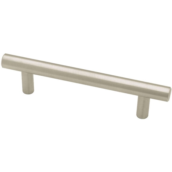 Liberty 96mm Flat End Bar Cabinet Pull, Stainless Steel
