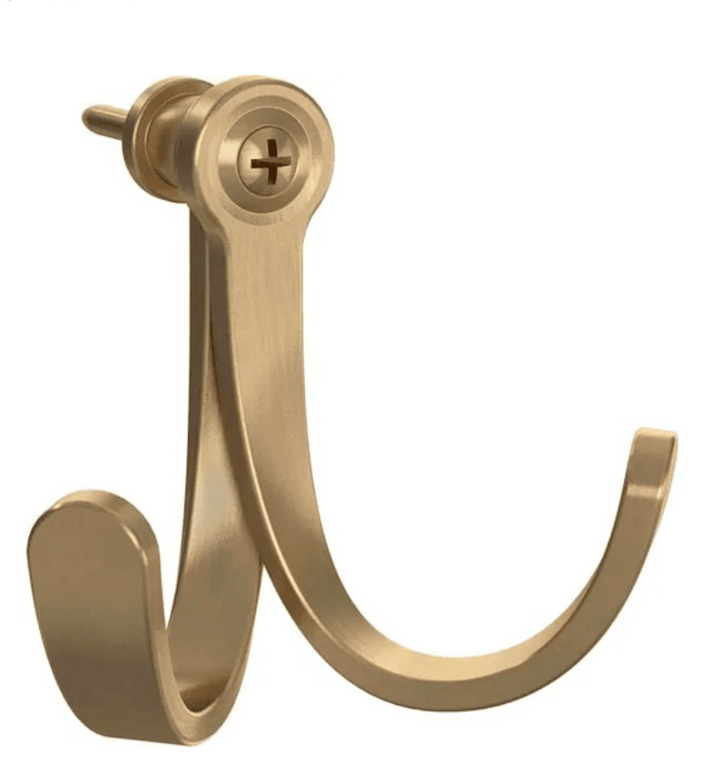 Liberty B43198-CZ Champagne Bronze 3" Rustic Farmhouse Hook Coat, Hat, Robe Hook